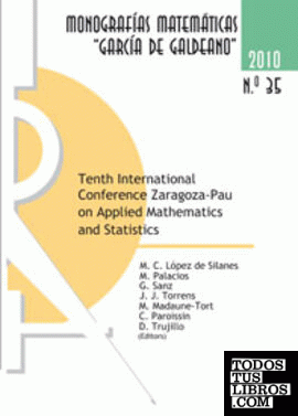Tenth International Conference Zaragoza-Pau on Applied Mathematics and Statistic