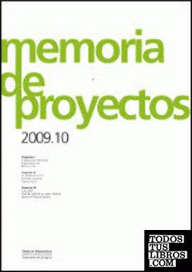 Memoria de proyectos 2009-10