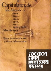 Actas Capitulares de la Catedral de Cuenca. III. (1434-1453)
