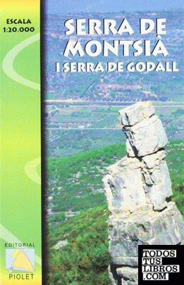 Mapa Serra de Montsaì i Serra de Godall