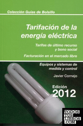 Tarifación de la energía eléctrica 2012