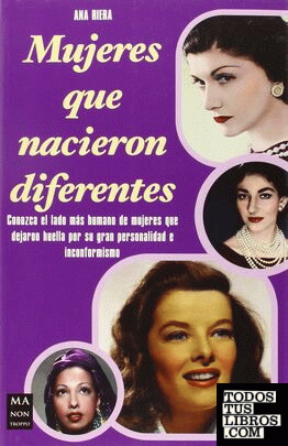 Mujeres que nacieron diferentes