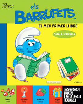 Els Barrufets. El meu primer llibre (Català-Castellà)