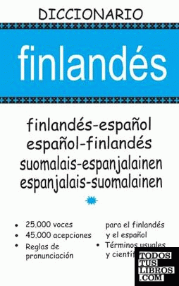 Diccionario Finlandes-Español / Español-Finlandes