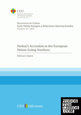 Turkey's accession to the European Union: going nowhere