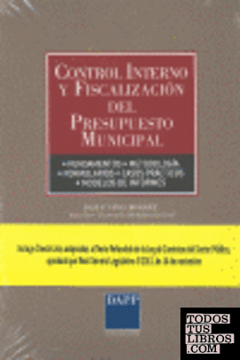 Control interno y fiscalización del presupuesto municipal