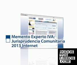 Memento Experto IVA: Jurisprudencia Comunitaria