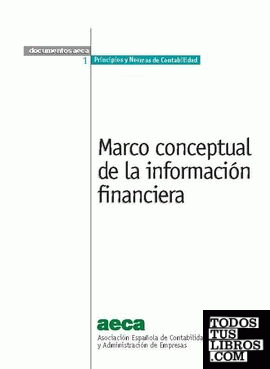 Marco conceptual de la información financiera