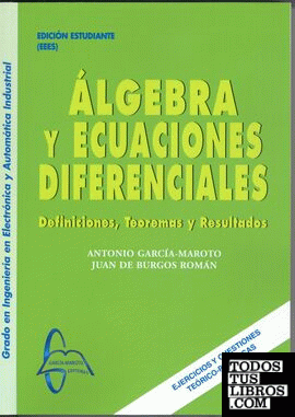 Álgebra y ecuaciones diferenciales
