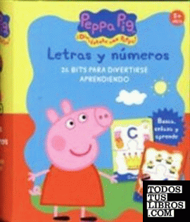 Peppa Pig, letras y numeros