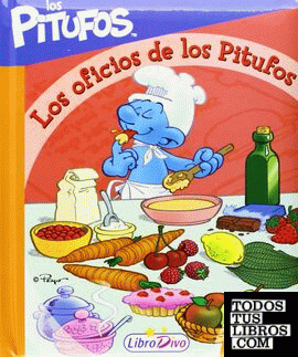 Libro puzle pequeño Los Pitufos. Los oficios de los pitufos