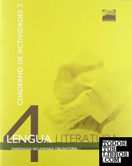 Ostadar 4. Lengua y Literatura 4. Cuaderno de actividades 7