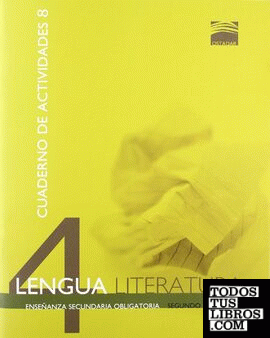 Ostadar 4. Lengua y Literatura 4. Cuaderno de actividades 8