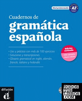Cuadernos de gramática española A2  + CD