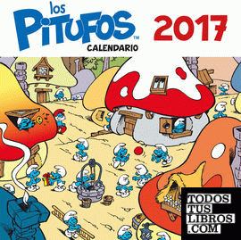 Calendario 2017. Los Pitufos