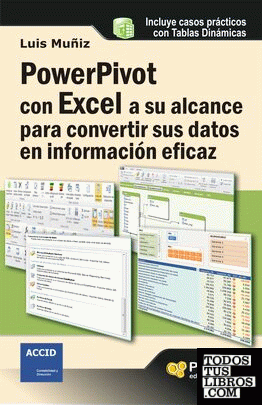 Powerpivot con excel a su alcance para convertir sus datos en información eficaz