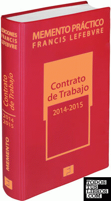 Memento práctico contrato de trabajo 2014-2015