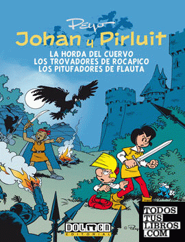 Johan y Pirluit vol el Señor Pikodoro y la flauta de los seis Pitufos. Fuera Borda 3: La flecha negra 
