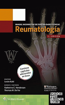 Manual Washington de especialidades clí­nicas. Reumatología