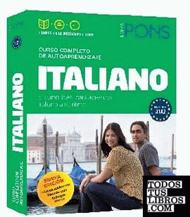 Curso Pons Italiano. 2 libros + 4 CD + DVD