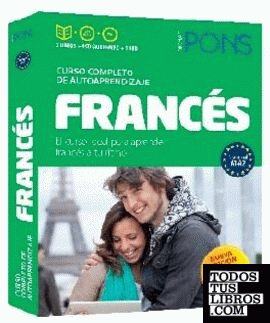 Curso Pons Francés. 2 libros + 4 CD + DVD