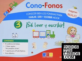 CONO-FONOS 3. ¡SE LEER Y ESCRIBIR!