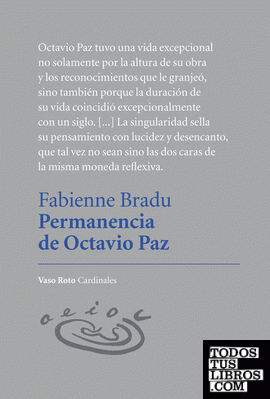 Permanencia de Octavio Paz