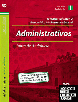 Administrativos de la Junta de Andalucia. Temario. Volumen 2