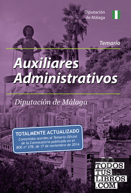 Auxiliares Administrativos de la Diputación de Málaga. Temario