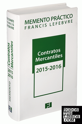 Memento Practico Contratos Mercantiles 2015-2016