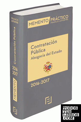 Memento Práctico Contratación Pública Abogacía del Estado 2016-2017