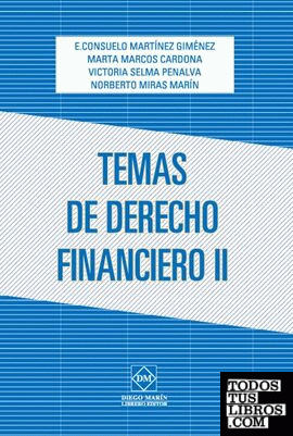 TEMAS DE DERECHO FINANCIERO II
