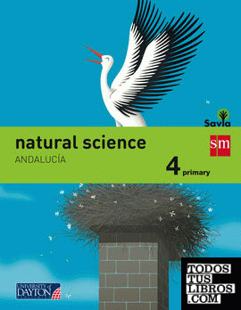 Natural science. 4 Primary. Savia. Andalucía