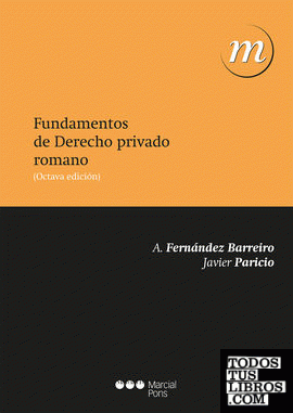 Fundamentos de Derecho privado romano