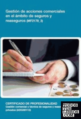 Gestión de acciones comerciales en el ámbito de seguros y reaseguros (MF2178_3)