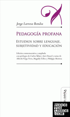 Pedagogía profana