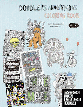 Doodlers Anonymous. Coloring book