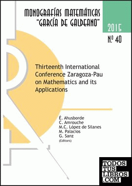 Thirteenth International Conference Zaragoza-Pau on Mathematics and its Applications