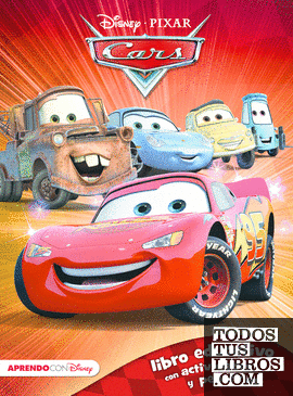 Cars (Libro educativo Disney con actividades y pegatinas)