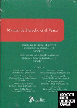 Manual de Derecho civil vasco