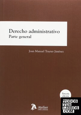 Derecho administrativo. Parte general