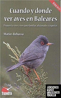 Cuando y donde ver aves en Baleares