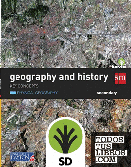 SD Alumno. Geography and history. Secondary. Savia. Key Concepts: Geografía física