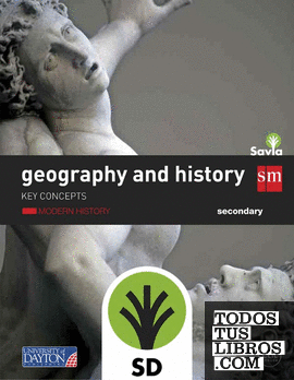 SD Alumno. Geography and history. Secondary. Savia. Key Concepts: Historia moderna
