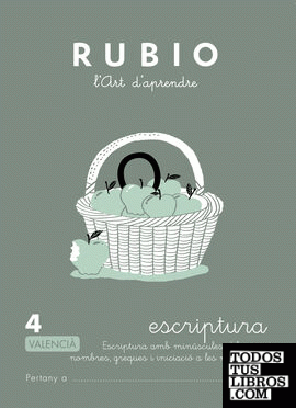 Escriptura RUBIO 4 (valencià)