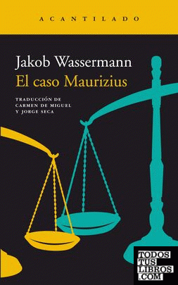El caso Maurizius
