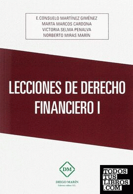 LECCIONES DE DERECHO FINANCIERO I