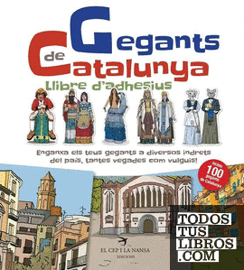 Gegants de Catalunya. Llibre d'adhesius