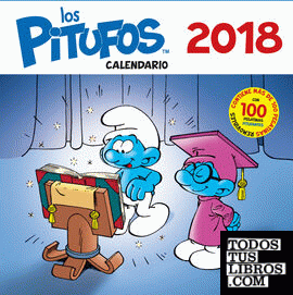 Calendario los Pitufos 2018