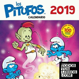 CALENDARIO LOS PITUFOS 2019